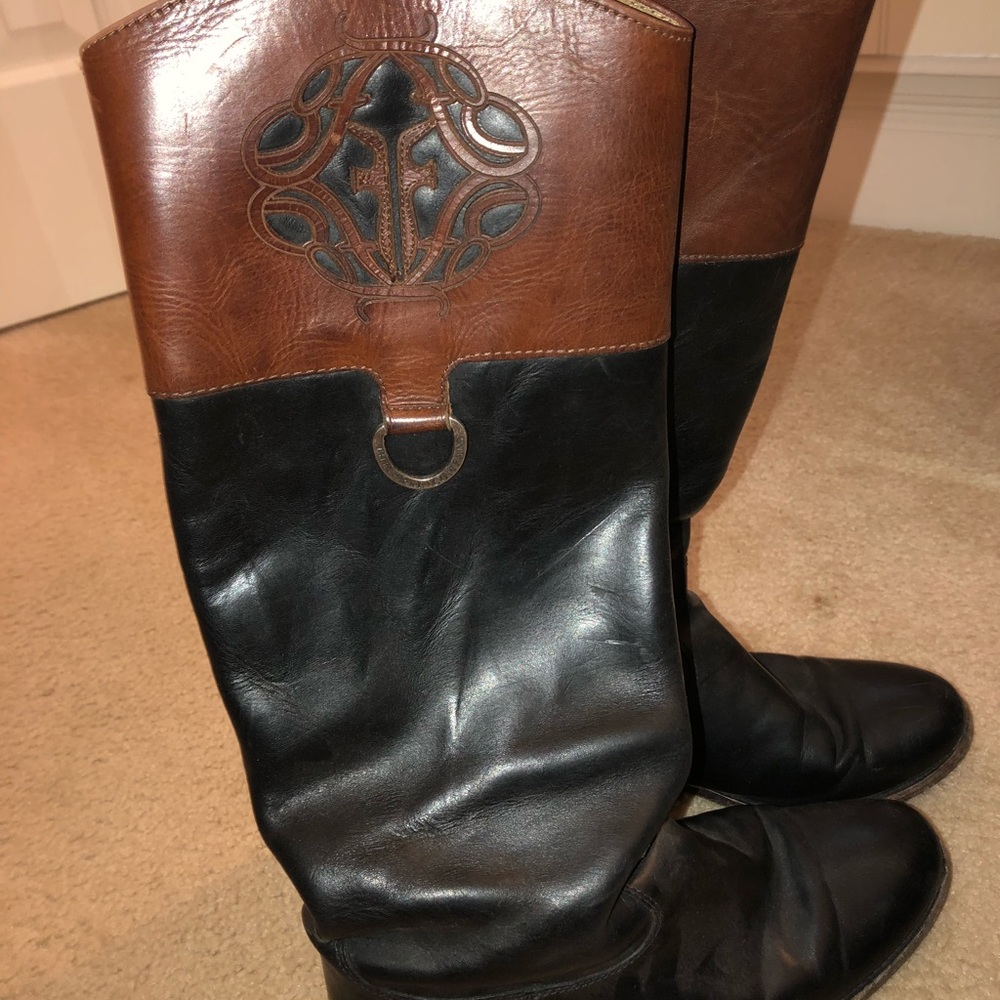 Frye Logo Boots